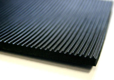 Electrical Safety Rubber Ribbed Matting BS921/1976 - Linear Metre