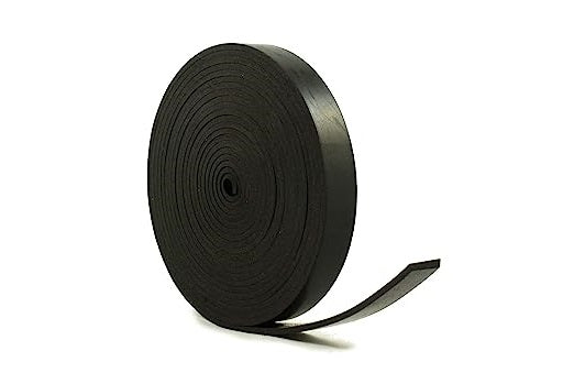 5M Solid Neoprene Black Rubber Strip