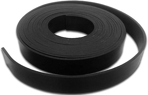 5M Solid Neoprene Black Rubber Strip