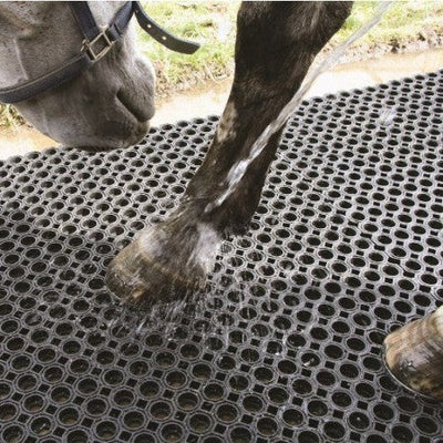 Heavy Duty Gateway Rubber Grass Mat Horse Stable Mats