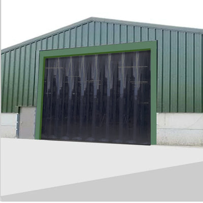 
          Agricultural Strip Curtains Solid Opaque Black
