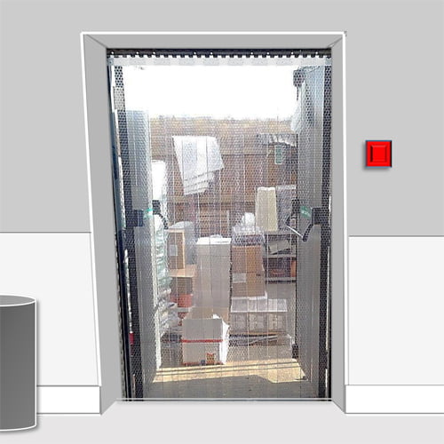 Perforated PVC Strip Curtains (Hook-on)