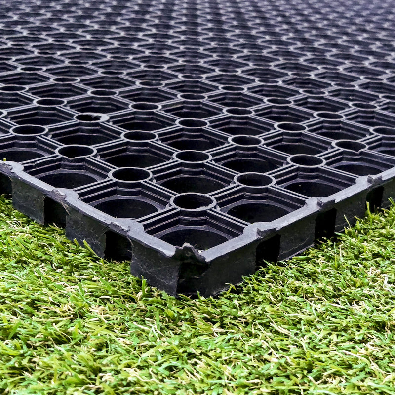 Rubber Grass Mats Playground Safety Surface Tested to EN1177 - Rubber Co
