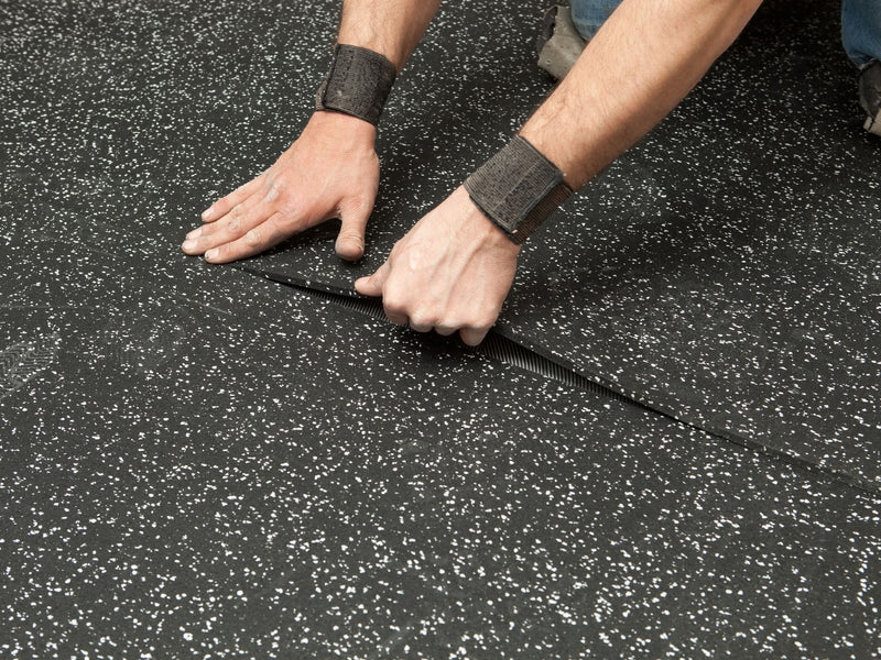 Gym Rubber Matting Rolls Cut Lengths - Rubber Co