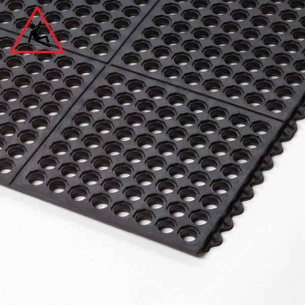Anti Slip Grip Rubber Matting for Slippery Decking Walkways Ramps and Paths - Rubber Co