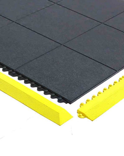 
          Solid Interlocking Rubber Gym Mats - Rubber Co