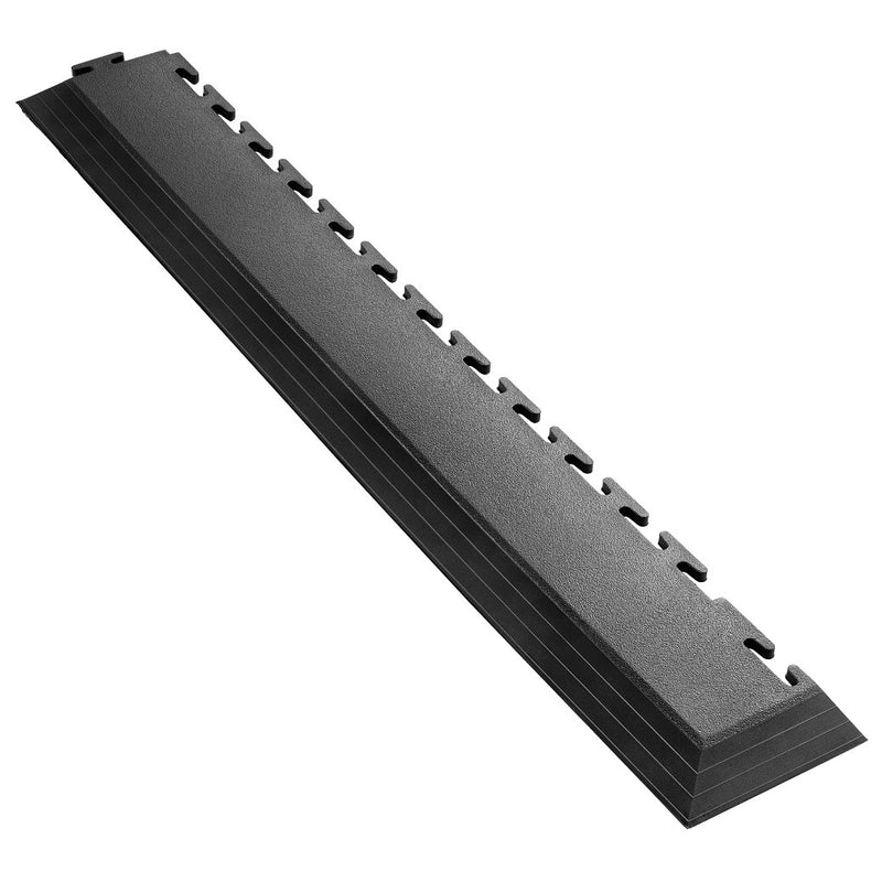 Rubberco 7mm Interlocking PVC Flooring Tile Ramp/Corner