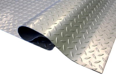 
          Diamond Pattern Rubber Van Flooring - Rubber Co