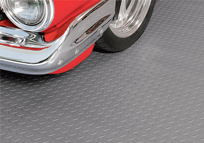 Diamond Tread Garage Flooring - Rubber Co