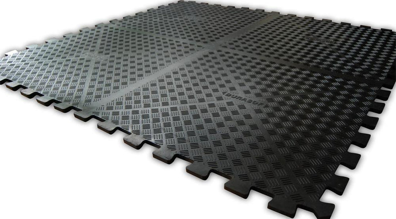 Durasof Gym Mat Heavy Duty Rubber Tiles - Rubber Co