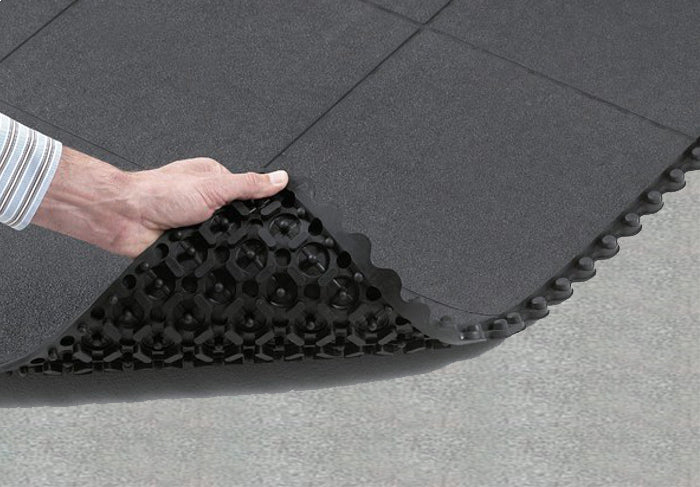 Garage Floor Tiles - Rubber Co