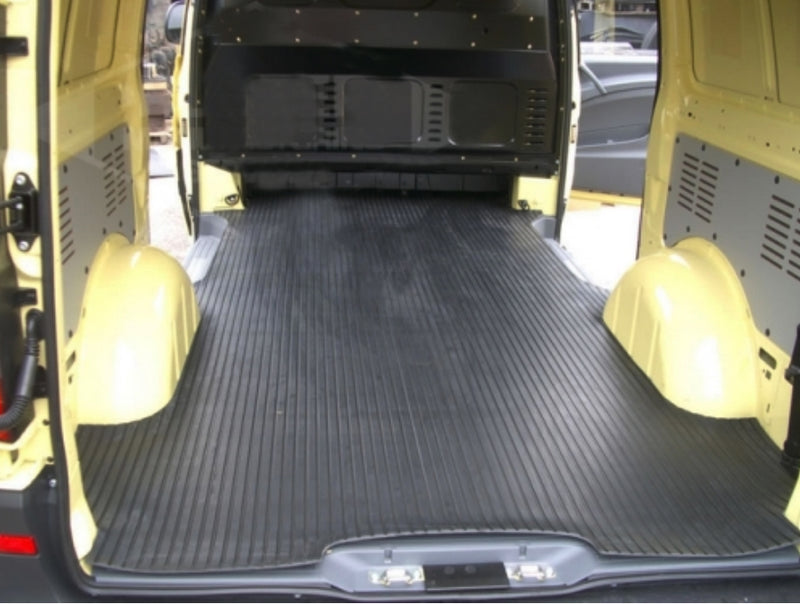 Ribbed Pattern Rubber Van Matting - Rubber Co