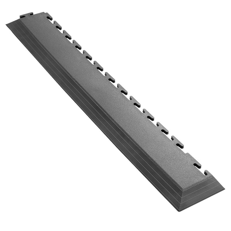 Rubberco 7mm Interlocking PVC Flooring Tile Ramp/Corner