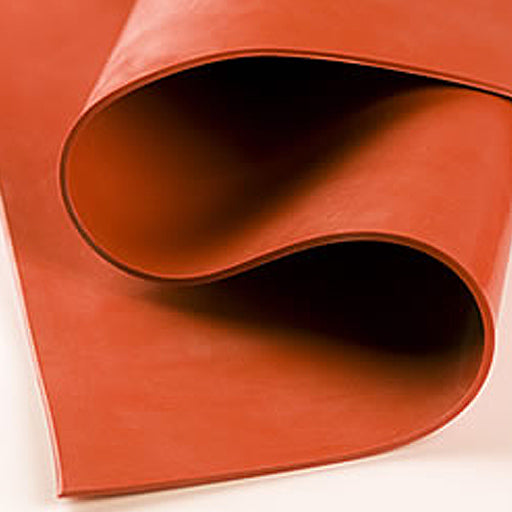 Silicone Rubber Sheet Red - Rubber Co