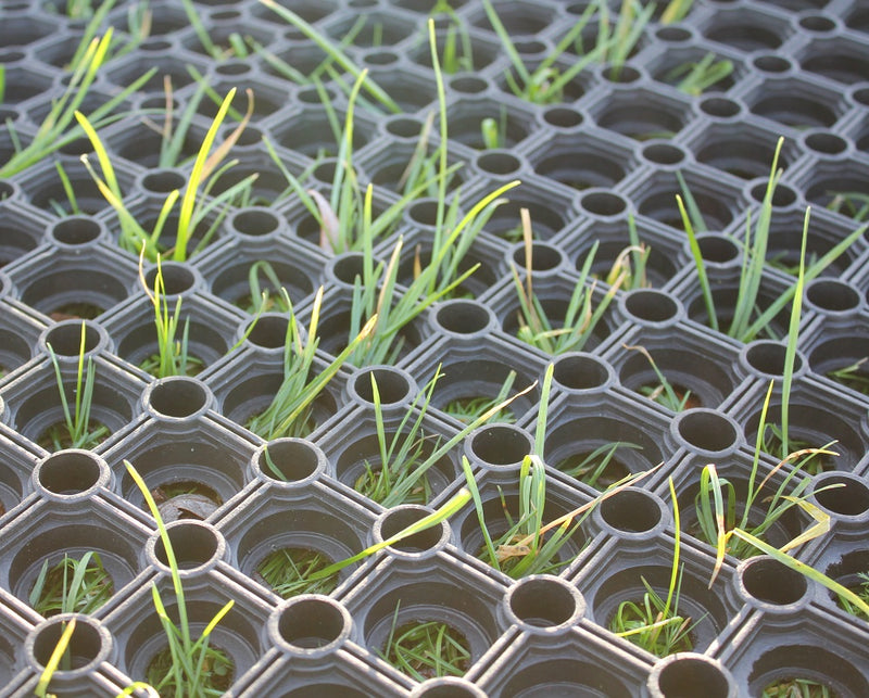 Rubber Grass Mats for Playgrounds Tested